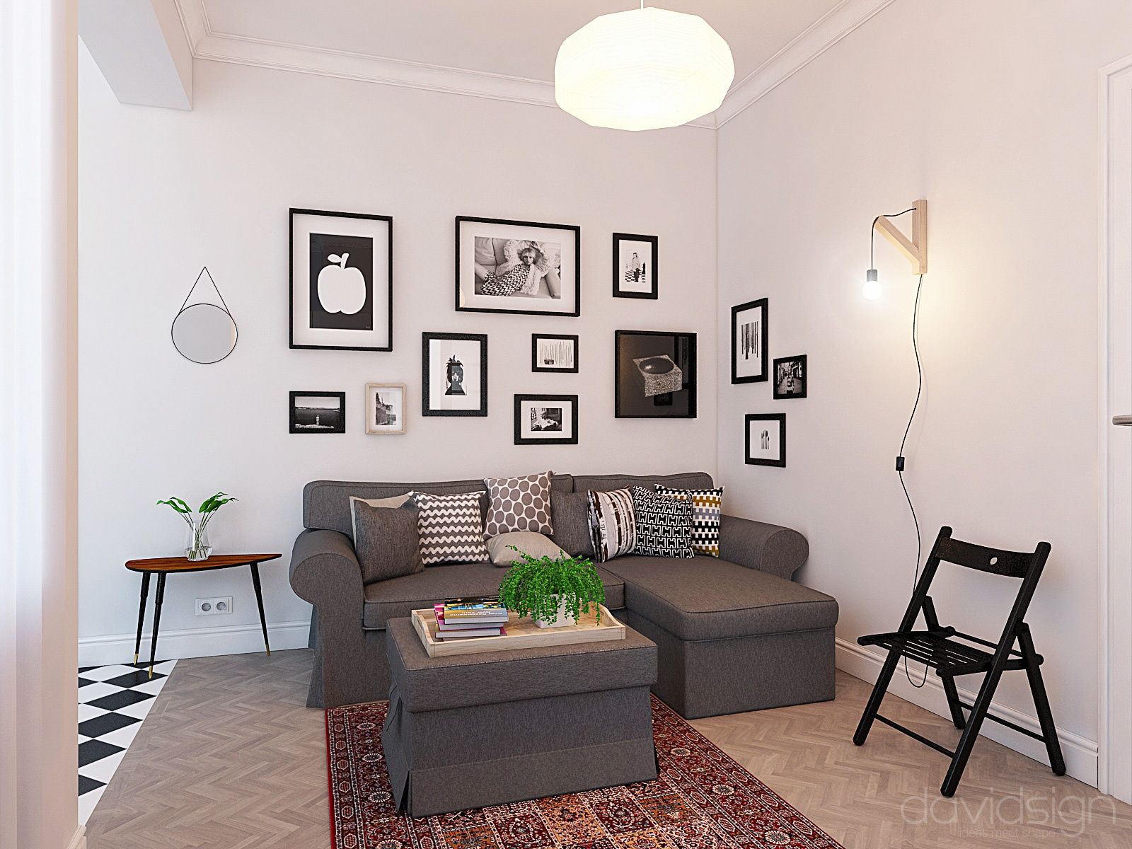 Design interior Scandinavian Inspired Home in Oradea Oradea România Davidsign - 1